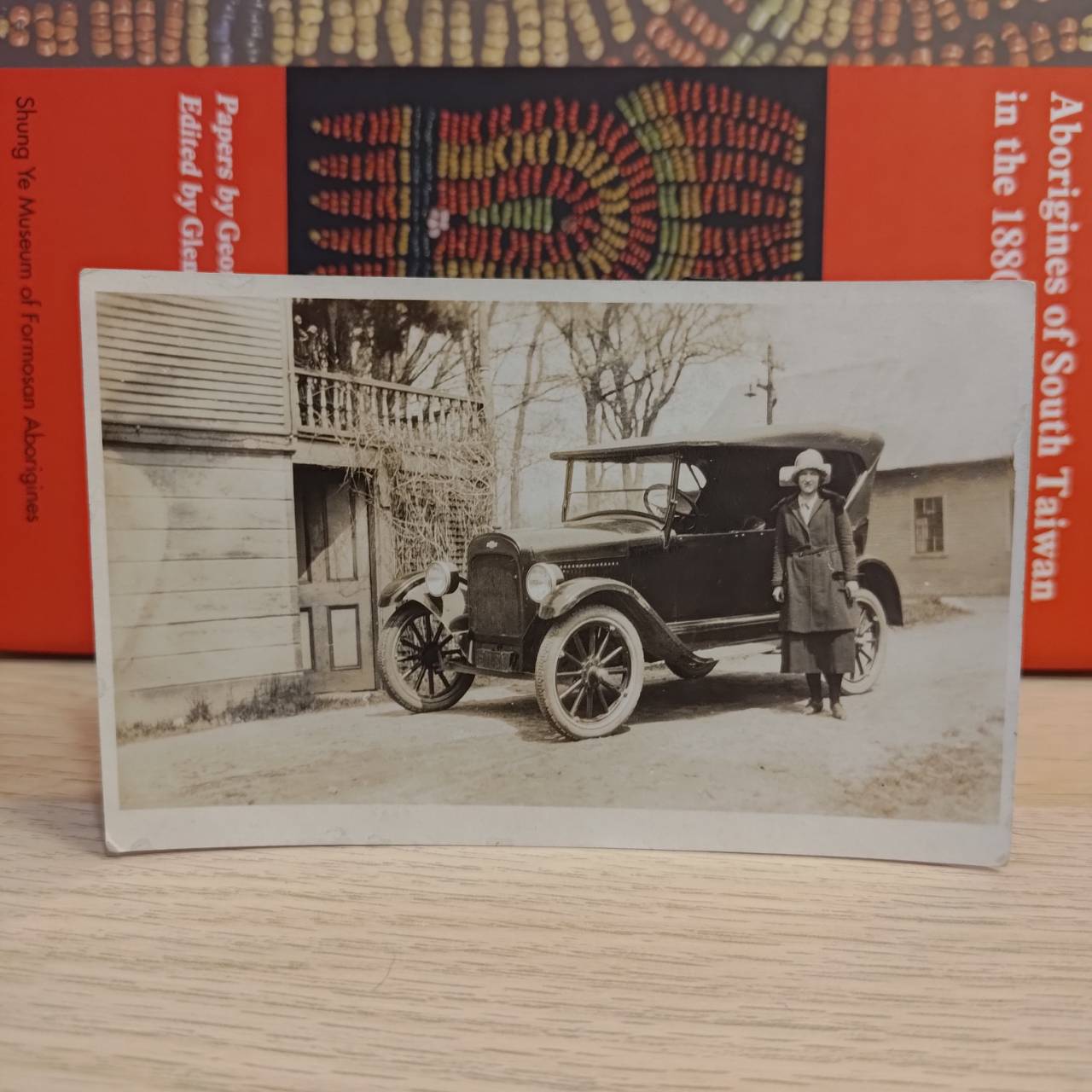Early Chevrolet postcard 早期雪佛蘭明信片